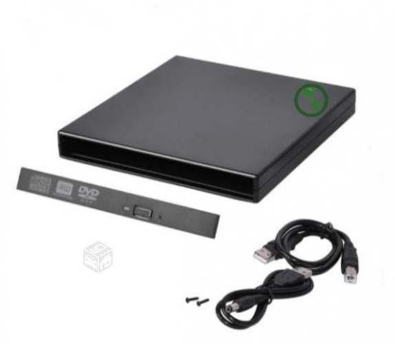 Cofre Case Portátil USB 2.0 Para CD Rom o DVD Sata