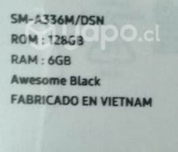 Sellado galaxy A33 sellado y liberado