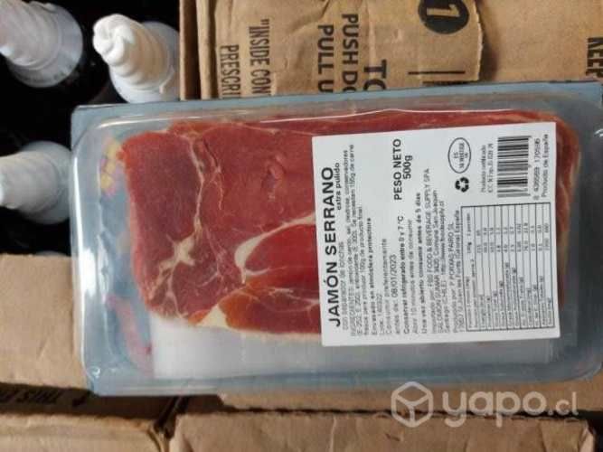 Jamón Serrano por Cajas