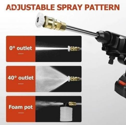 Pistola Hidro Lavado Inalámbrica Alta Presión