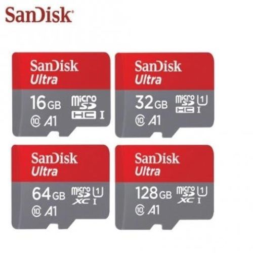 Tarjeta Memoria Micro SD Sandisk Ultra 16 32 64 12
