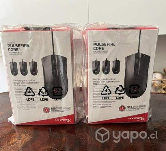 Mouse gamer hyperx pulsefire core rgb
