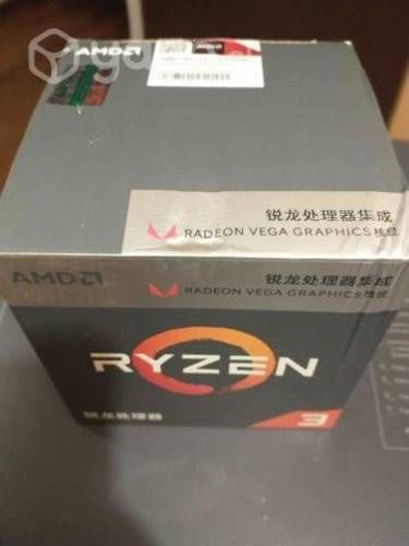 Procesador Amd Ryzen 3 2200g, Con Cooler De Stock