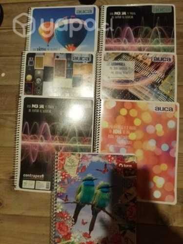 Pack de 7 cuadernos