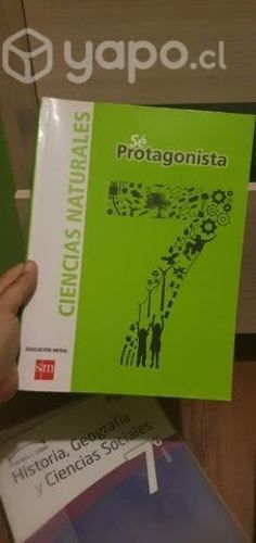 Libro escolar cs naturales Sé protagonista ed. SM