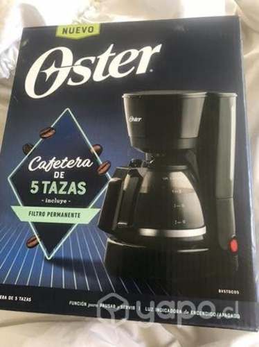 Cafetera Oster 5 tazas filtro permanente