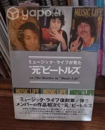 The Beatles revista libro japonesa Music Life
