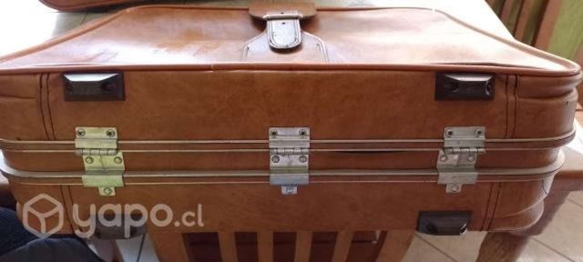 Maletas saxoline de cuero