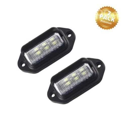 2 Foco Luz De Patente 3 Led Bi-volts Auto Camión