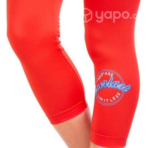 Calzas rojas gym talla s