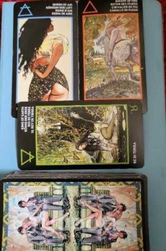 Erotico Tarot manara 78 cartas adivinacion scarabe