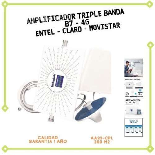 Amplificador de señal celular tri banda