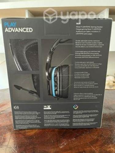 Audífonos gamer logitech g635