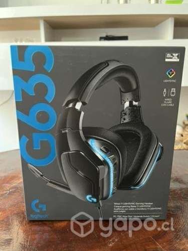 Audífonos gamer logitech g635