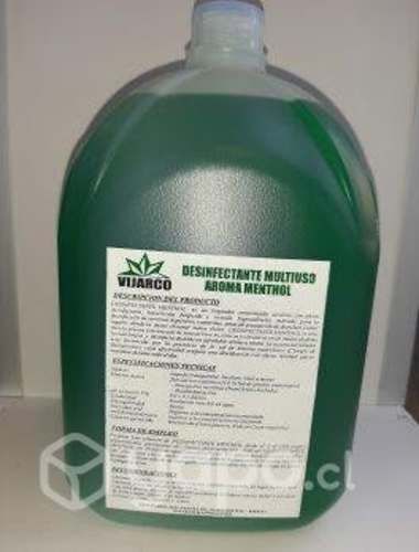 Desinfectante A Base De Amonio Cuaternario X 5 LTS