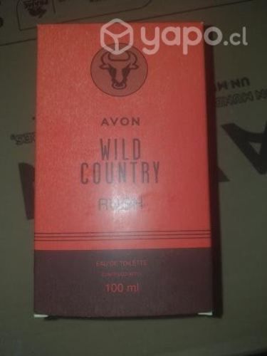 Perfume wild country rojo