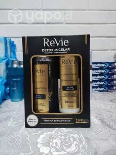 Pack Revie shampoo y acondicionador
