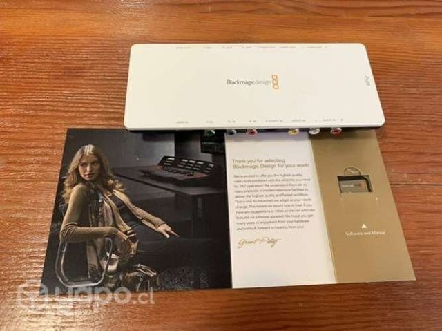 Capturadora de vídeo Blackmagic Design Intensity S