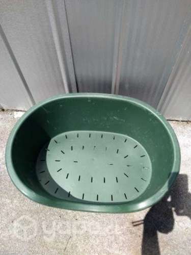 Cama plastica para mascota solida lavable