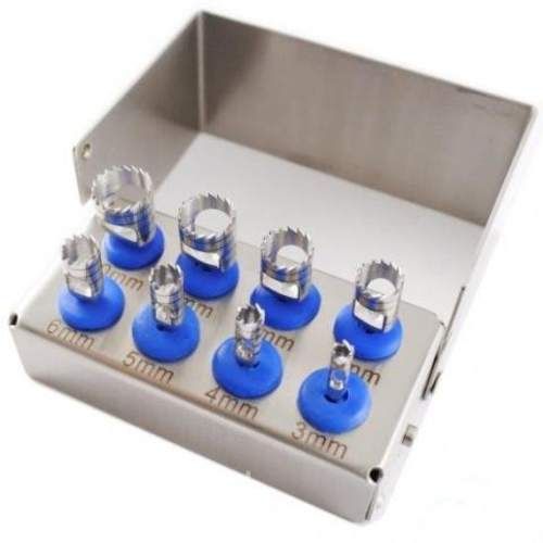 Terafine Drills Set 8 pcs Dental