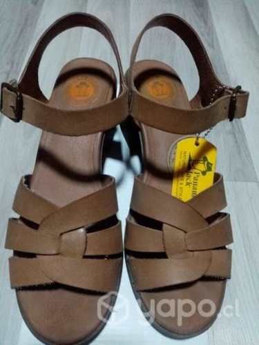 Sandalias Panama Jack color camel