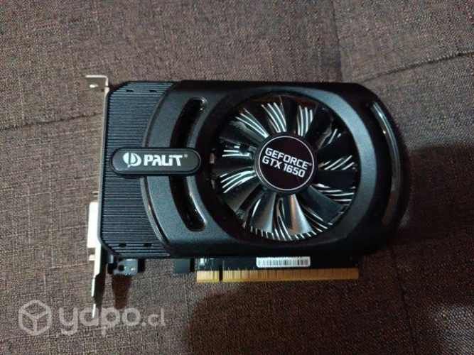 Tarjeta de video gtx1650 4gb gddr5 dvi hdmi
