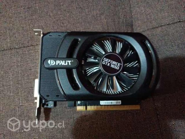 Tarjeta de video gtx1650 4gb gddr5 dvi hdmi