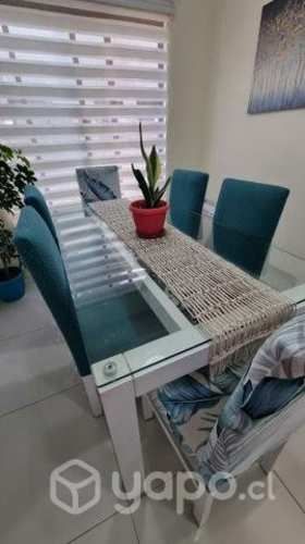 Camino de mesa macrame