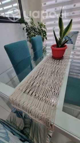 Camino de mesa macrame