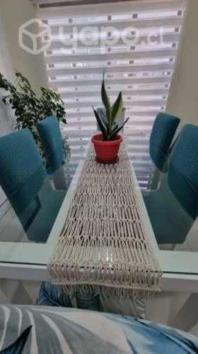 Camino de mesa macrame