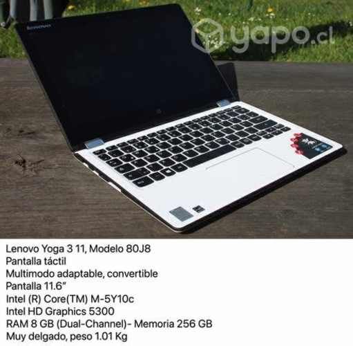 Computador Lenovo pantalla táctil