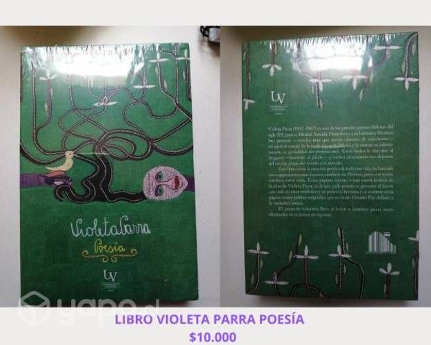 Libro poesía - violeta parra