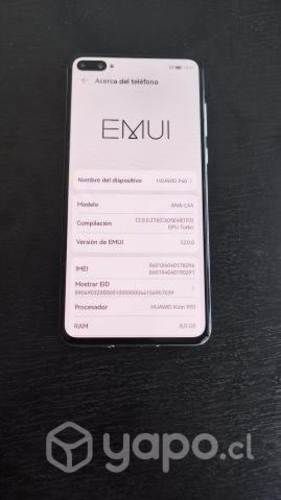 Huawei p40 de 128gb usado