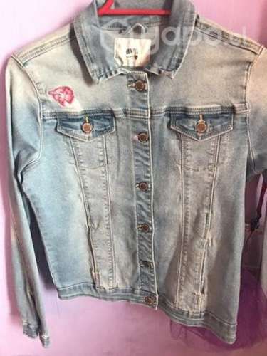 Chaqueta de Jeans talla 14 hermosa