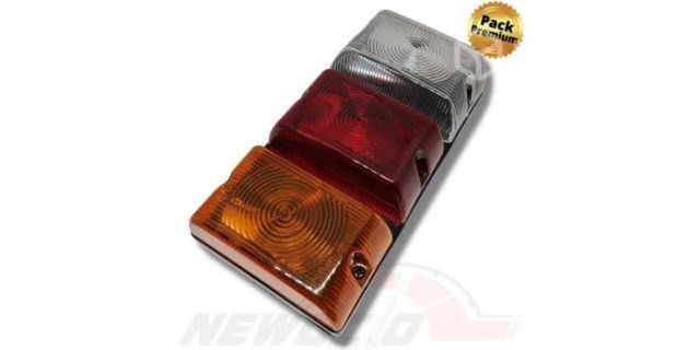 Foco Trasero (par) 12 Voltios Ampolleta Camión Car