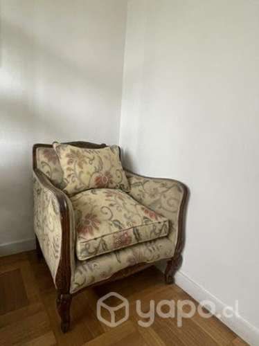 Sofá sillón sitial normando 1 cuerpo