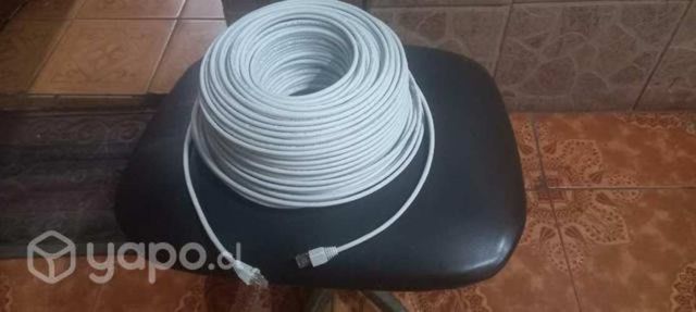 Cable de red 100 metros con sus conectores