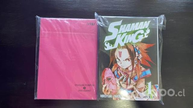 Manga Shaman king tomo 1 y Oyasumi pun pun tomo 3
