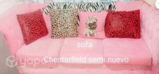 Sofá sillón living Chesterfield