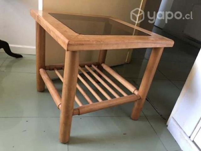 Mesa auxiliar madera