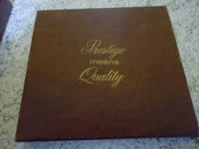 Cucharas de plata enchapadas en oro prestige