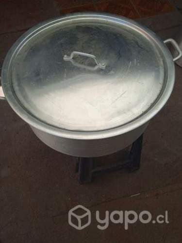 Fondo ancho de aluminio 49cm diámetro nuevo