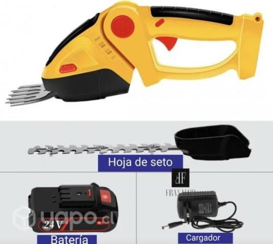 Motosierra cortaseto electrica inalambrica de mano