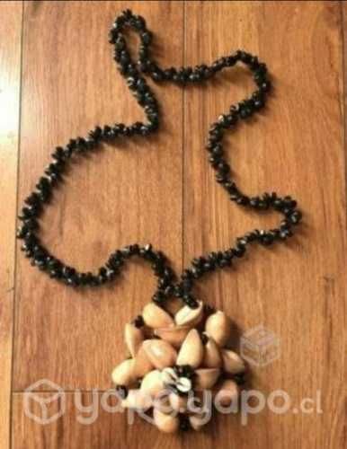 Collar largo artesanía pascuense