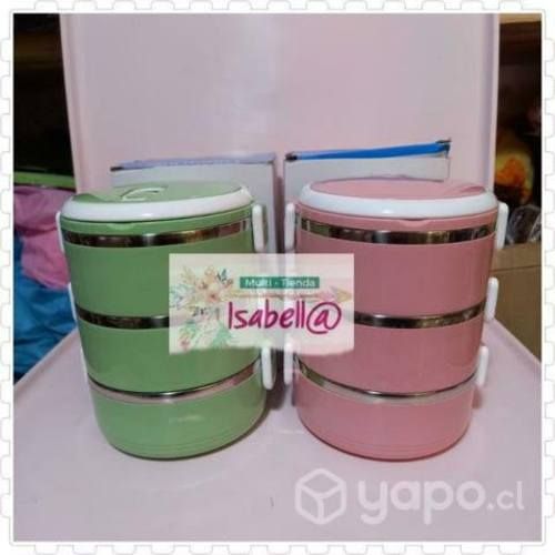 Lonchera termica 3 niveles 2,1 L