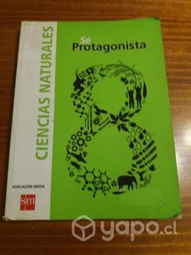 Libro 8 básico Sè protagonista SM buen estado