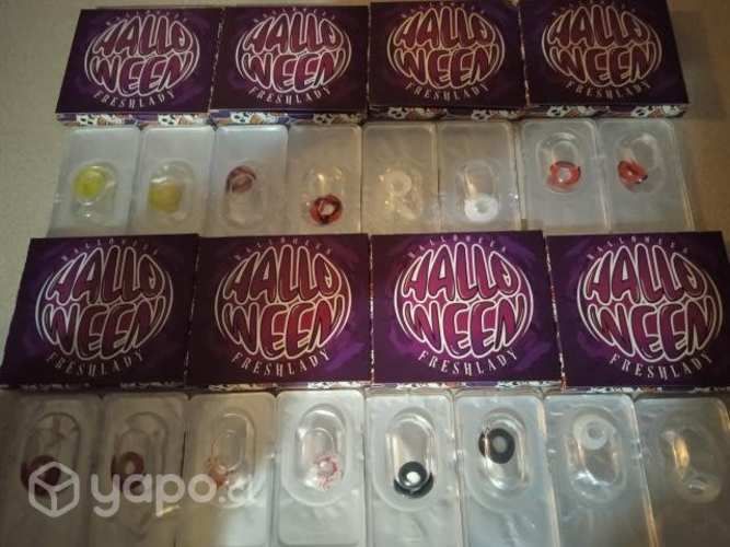 Halloween lentes de contacto