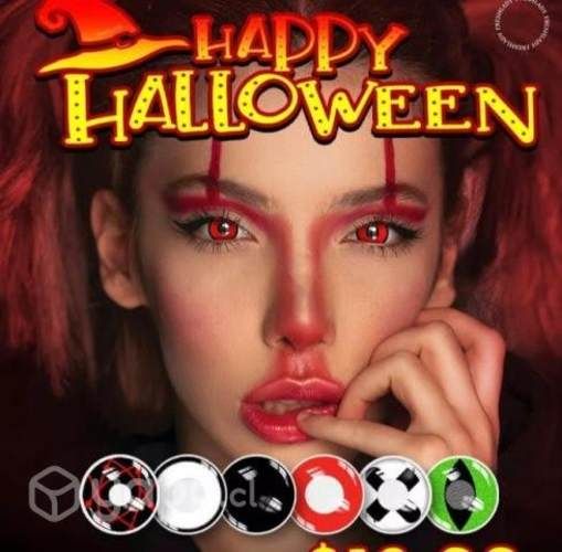 Halloween lentes de contacto