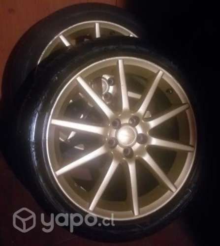 Llantas 18" 5x100 originales.