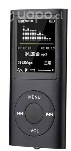 Reproductor Con Pantalla Mp3 Mp4 Radio Y Grabador